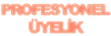 PROFESYONEL
ÜYELİK